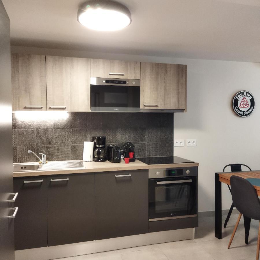 ARC 1800 Appartement dans résidence 4* avec garage Les Arcs  Exterior foto